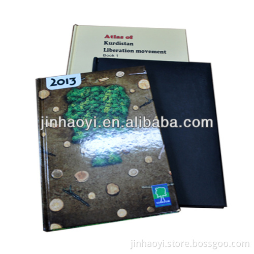 2016 New-style high-quality customize glossy agenda notebook printing